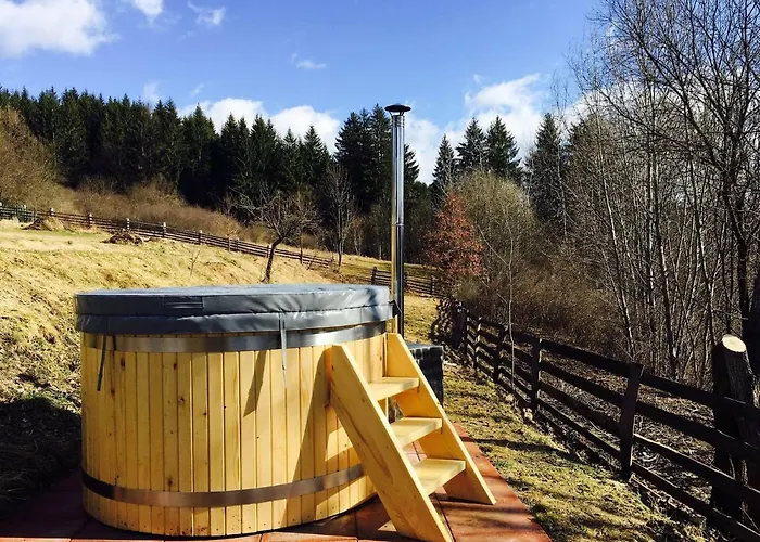 Деревянный коттедж Nad Briezkami *