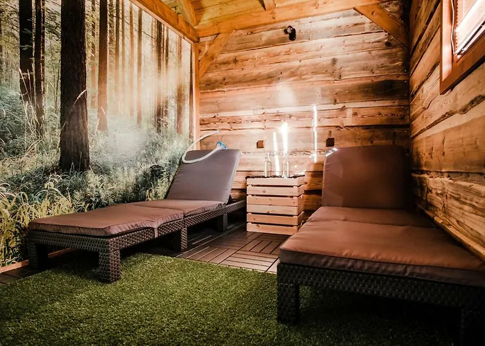 Nad Briezkami Деревянный коттедж *